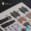 KELIK K72120 Mirage 2000D interior 3D decals forModelSvit kit 1/72
